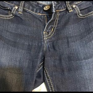 Silver November Jeggings, like new condition, size 27w x 29L